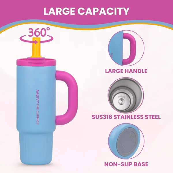 Blue_1000Ml_Stainless_Steel_Tumbler_With_Lid,_Straw_&_Tea_Filter_|_Hot_And_Cold_Double_Insulated_Sipper_Mug_|_100%_Leak_Proof_Coffee_Tumbler_Cupholder_For_Office,_Gym,_Travelling