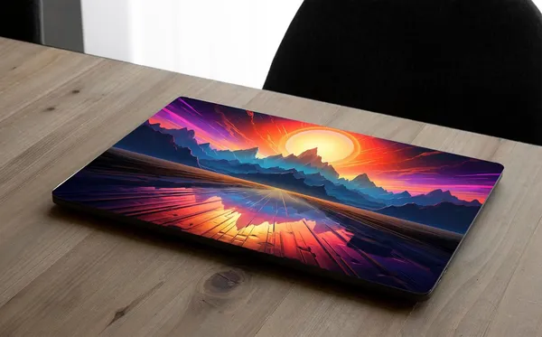Multicolor_Trendy_Laminated_Laptop_Skin_Decal_Scratch_Proof,_Easy_Bubble_Free_Installation_Quick_Peel_And_Stick_Application
