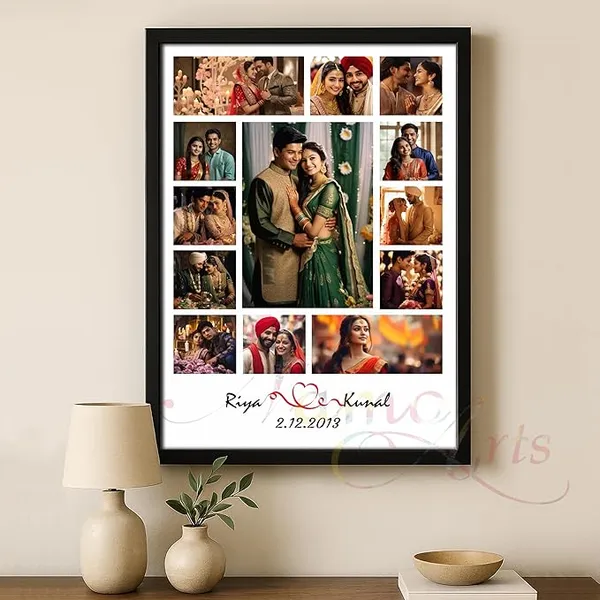 13_Photo_Collage_Frame_–_Personalized_Multi-Photo_Layout_with_Custom_Name_–_Gift_for_Anniversary,_Family,_Friends,_Birthday_–_Wall_Décor_Keepsake