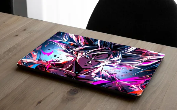 Laptop_Skin_Universal_Fit_for_15.6"_Scratch-Resistant_Cover,Smooth_Matte_Texture_and_Protective_Laminate_Coating_-(Goku_1)
