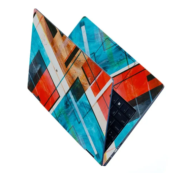 Blue_All_In_One_Laptop_Skin_Sticker_Full_Body_Vinyl_Decal_With_Keyboard_Protector_Anti_Scratch_&_Easy_To_Apply_Abstract_Blue_Art