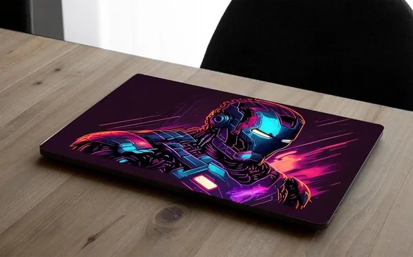 Black_Laptop_Skin_Sticker_Protects_From_Scratches,_Smooth_Laminated_Glossy_Finish,_Easy_To_Put_On_&_Remove
