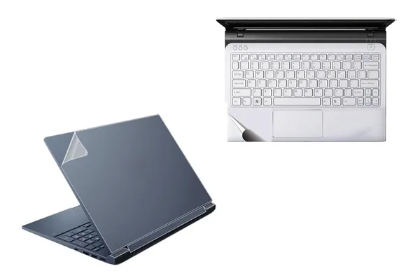 Transparent_Laptop_Skin_With_Full_Trackpad_Protector_For_All_Laptops,_Glossy_With_Flexible_Portable_Usb_Led_Light_For_Night_Use