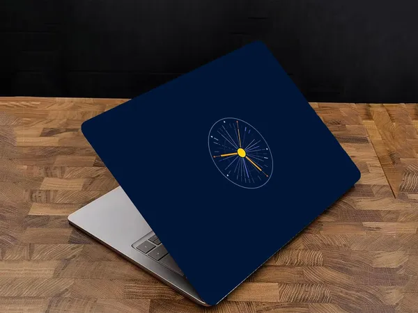 Navy_Blue_Laminated_Laptop_Skin_For_All_15.6_Inch_Waterproof_&_Scratch_Resistant_Stylish_Trendy_Design_Easy_To_Apply_&_Remove_Protects_From_Dust_And_Spills