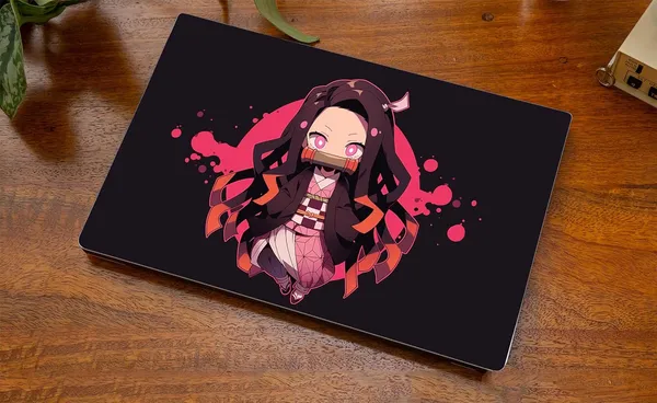 Black_Laptop_Skin_With_Premium_Lamination_Finish_Long_Lasting,_Durable_And_Smooth_Texture,_Scratch_Resistance_Protection
