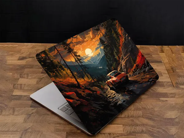 Multicolor_Premium_Vinyl_Illustrations_Theme_Glossy_Finish_Laptop_Skin_Sticker_Compatible_For_15.6_Inch