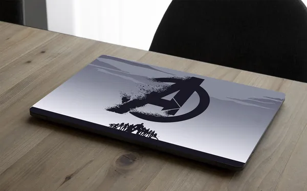 Silver_Avenger_Premium_Vinyl_Illustrations_Theme_Glossy_Finish_Laptop_Skin_Sticker_Compatible_For_15.6_Inch