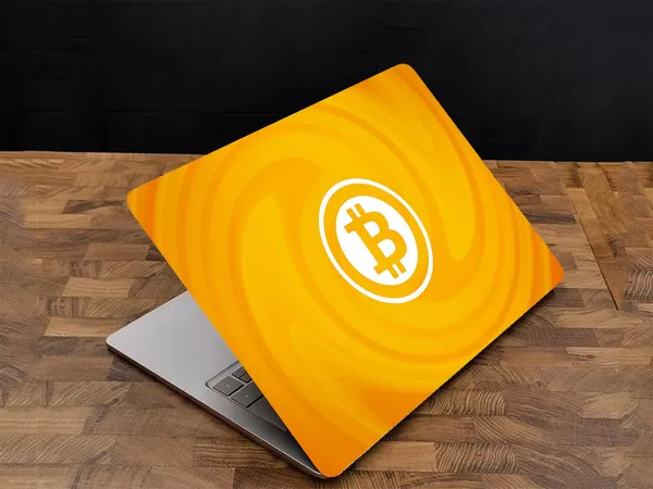 Yellow_Premium_Vinyl_Illustrations_Theme_Glossy_Finish_Laptop_Skin_Sticker_Compatible_For_15.6_Inch