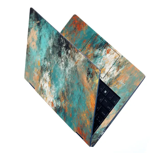 Teal_Laptop_Skin_For_Laptops,_Skins_Stickers_Wallpaper_Vinyl_Decal_Cover_For_All_Models,_Macbook_And_Adhesive