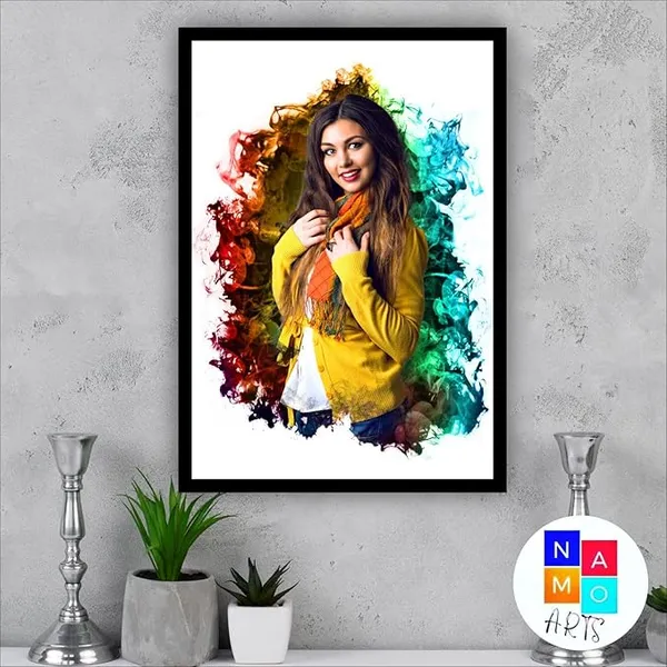 Customised_Digital_Oil_Smoke_Art_Photo_Frame_Gift_For_-_Anniversary_|_Birthday_|_Wife_|_Husband_|_Sister_|_Brother_|SomeOne_Special_|_Couple_-_Size_A5_/_A4_/_A3