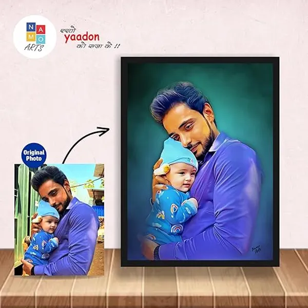 Customized_Two_Person_Digital_Oil_Painting_from_Photo_|_Photo_to_Portrait_Artwork_|_Personalised_Gift_for_Friends,_Siblings,_Parents_&_Family_|_A4_&_A3