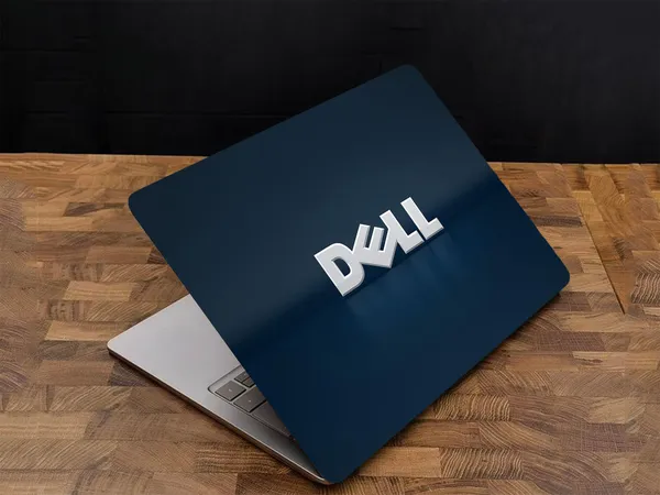 Dark_Blue_Premium_Vinyl_Signs_&_Symbols_Theme_Glossy_Finish_Laptop_Skin_Sticker_Compatible_For_15.6_Inch
