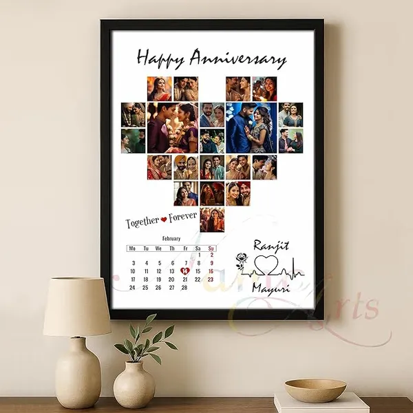 Heart_Shape_Photo_Collage_Frame_with_Calendar_–_Personalized_Picture_Grid_with_Special_Date_Highlight_–_Gift_for_Couple,_Anniversary,_Wedding