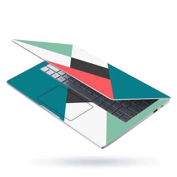 Teal_Laptop_Skin_For_Laptops,_Skins_Stickers_Wallpaper_Vinyl_Decal_Cover_For_All_Models,_Macbook_And_Adhesive