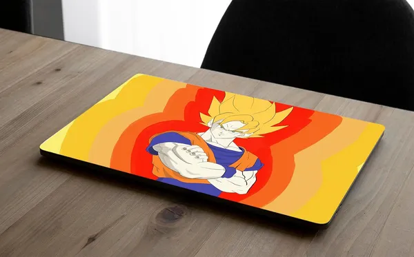 Yellow_Laptop_Skin,_Universal_Fit,_Lightweight,_Scratch_Resistant,_Laminated_Matte_Finish_Cover,_Smooth_Texture,_Easy_To_Apply_&_Remove_Without_Damage_Goku