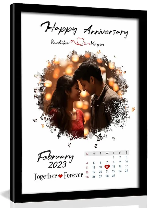 Personalized_Anniversary_Photo_Frame_with_Calendar_–_Custom_Date_Highlight_–_Couple_Gift_for_Husband_Wife_–_Romantic_Wall_Décor