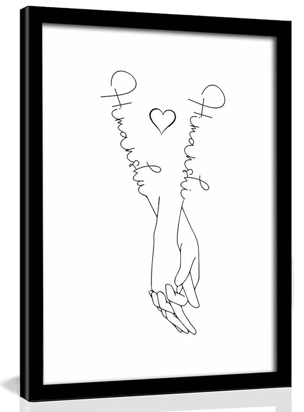 Personalized_Couple_Name_Wall_Art_|_Minimalist_Holding_Hands_Line_Drawing_|_Custom_Gift_for_Anniversary_|_Valentine_|_Bedroom_Décor