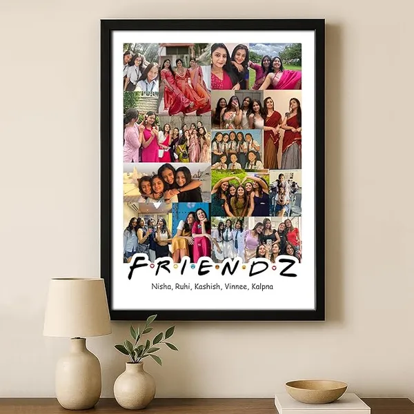 Personalized_FRIENDZ_Collage_Multiple_Pictures_Photo_Frame_|_Large_Portrait_Layout_for_Friends,_Girls,_Cousins_&_School_Memories_|_Customised_Birthday,_Farewell_&_Anniversary_Gift_|_Glare-Free_Laminated_Wooden_Frame_|_Sizes_-_A4/A3
