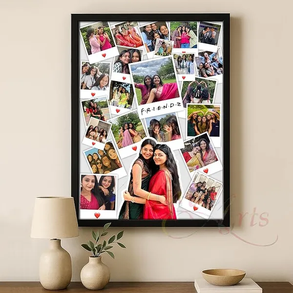 Personalized_FRIENDZ_Polaroid_Style_Collage_Photo_Frame_|_Customized_Aesthetic_Gift_for_Best_Friends,_Girls_&_College_Memories_|_Birthday,_Farewell_&_Friendship_Day_|_A3/A4/A5_Wooden_Frame