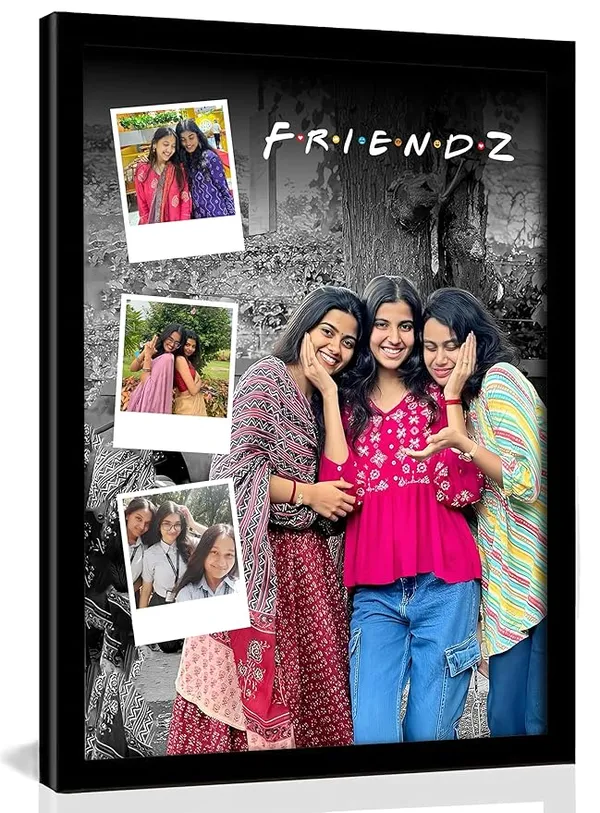 Personalized_FRIENDZ_Style_Portrait_Collage_Photo_Frame_|_Customized_Gift_for_Best_Friends,_Boys,_Girls,_Cousins_&_College_Memories_|_Birthday,_Farewell,_Anniversary,_Wedding_|_Glare-Free_Laminated_Wooden_Frame_|_A5/A4/A3