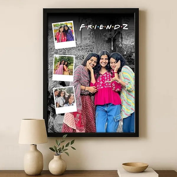 Personalized_FRIENDZ_Style_Portrait_Collage_Photo_Frame_|_Customized_Gift_for_Best_Friends,_Boys,_Girls,_Cousins_&_College_Memories_|_Birthday,_Farewell,_Anniversary,_Wedding_|_Glare-Free_Laminated_Wooden_Frame_|_A5/A4/A3