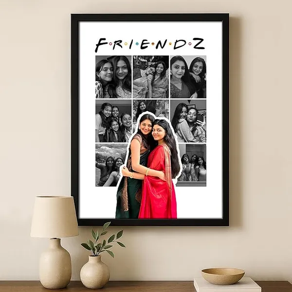 Personalized_FRIENDZ_Style_Portrait_Collage_Photo_Frame_|_Customized_Gift_for_Best_Friends,_Boys,_Girls,_Cousins_&_College_Memories_|_Birthday,_Farewell,_Anniversary,_Wedding_|_Glare-Free_Laminated_Wooden_Frame_|_A5/A4/A3