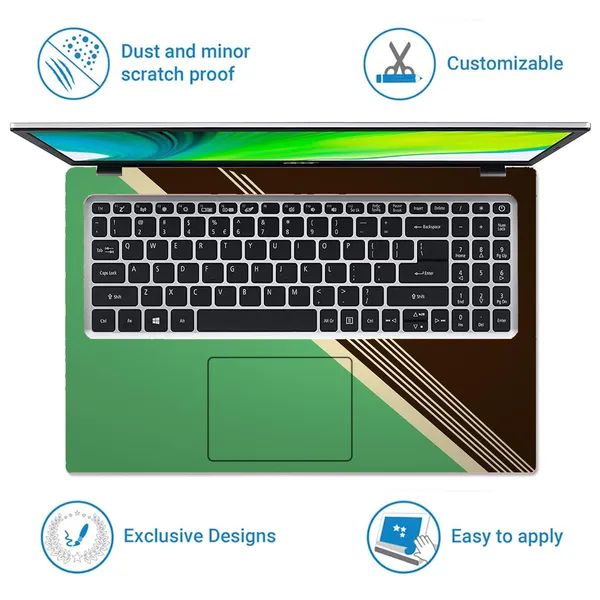 Green_Full_Cover_Laptop_Skin_Wrap_Ultra_Thin_&_Durable_Vinyl_For_13_15.6_Inch_Laptops_Stylish,_Protective_&_Removable_Abstract_Green_Brown