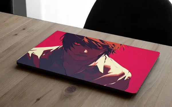 Red_Elegant_Glossy_Laptop_Skin_Made_For_15.6_Inch_Laminated_Laptop_Decal_&_Anti_Fingerprint_Resistant_Simple_Peel_&_Stick