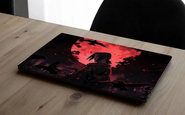 Black_Laptop_Skin_For_15.6_Inch_Scratch_Resistant_&_Laminated_Skin_Smooth_Matte_Finish_Texture_Protects_Against_Scratches_Simple_Installation