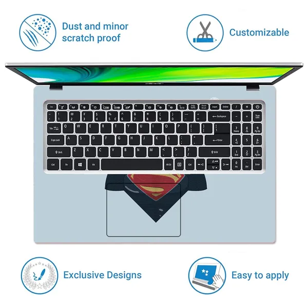 Blue_Superman_Full_Body_Laptop_Skins_Multicolour_Compatible_For_Laptops_Till_15'6_Inches,_Easy_To_Apply_Skin_For_A_Bold_And_Heroic_Look_Super_Powered_Laptop_Makeover