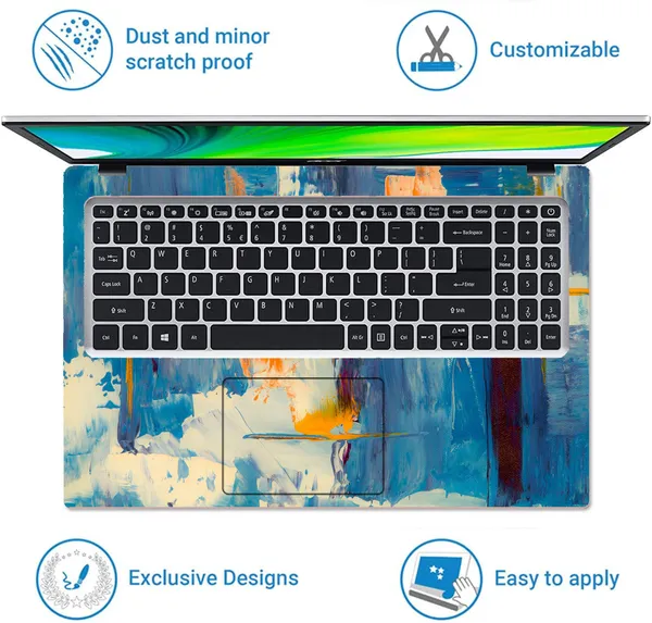 Multicolor_Premium_Vinyl_Signs_&_Symbols_Theme_Glossy_Finish_Full_Body_Cover_Laptop_Skin_Compatible_For_15.6_Inch