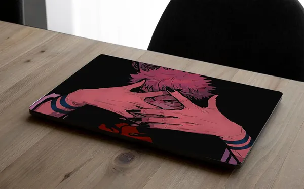 Magenta_Hd_Quality_Laptop_Skin_Compatible_For_All_15.6_Inch,_Scratch_Resistant,_Waterproof_&_Glossy_Finish,_Easy_To_Apply