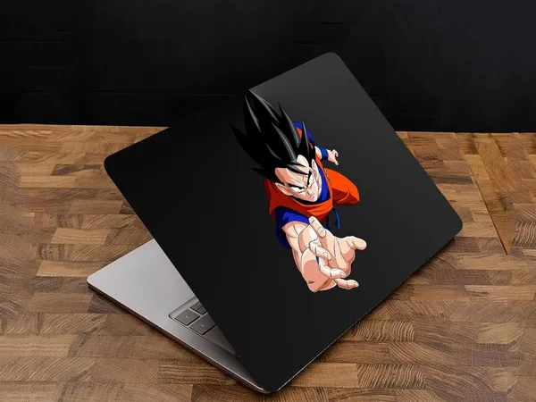 Black_Laptop_Skin_Waterproof_&_Scratch_Resistant_Vinyl_Sticker_Compatible_With_All_15.6_Inch_Goku_Minimal