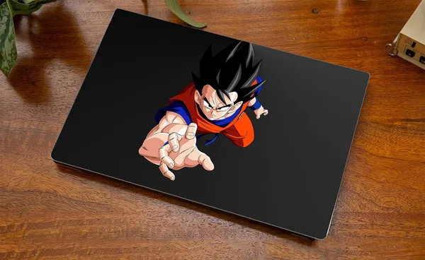 Black_Laptop_Skin_Waterproof_&_Scratch_Resistant_Vinyl_Sticker_Compatible_With_All_15.6_Inch_Goku_Minimal