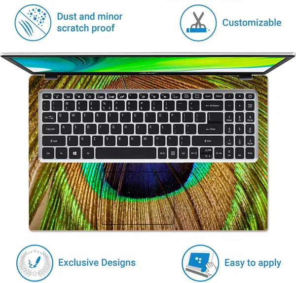 Multicolor_Premium_Vinyl_Signs_&_Symbols_Theme_Glossy_Finish_Full_Body_Cover_Laptop_Skin_Compatible_For_15.6_Inch