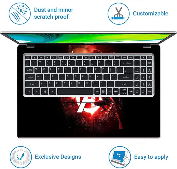 Multicolor_Premium_Vinyl_Signs_&_Symbols_Theme_Glossy_Finish_Full_Body_Cover_Laptop_Skin_Compatible_For_15.6_Inch