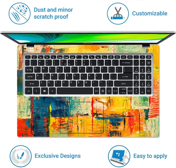 Multicolor_Premium_Vinyl_Signs_&_Symbols_Theme_Glossy_Finish_Full_Body_Cover_Laptop_Skin_Compatible_For_15.6_Inch