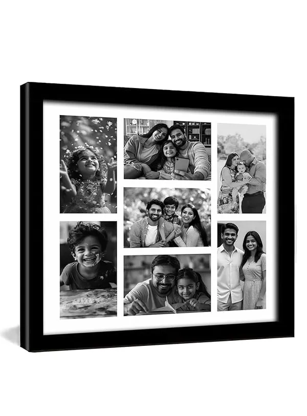 Square_Black_&_White_Collage_Photo_Frame_|_Personalized_9_Photo_Grid_|_Custom_Gift_for_Family,_Couple,_Friends,_Pets