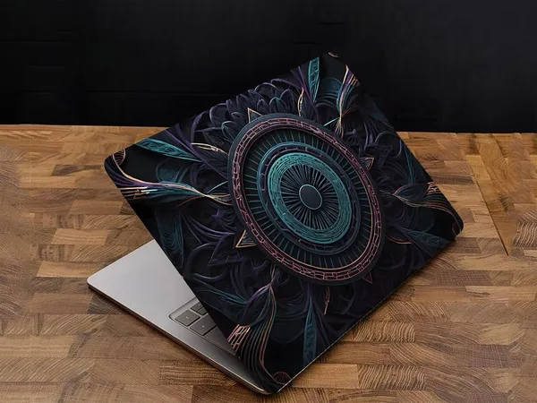 Black_Laptop_Skin_Cover_15.6_Inch_Glossy_Laminated_Waterproof_Laptop_Skin_Scratch_Resistant_And_Durable_Easy_To_Apply_And_Residue_Free