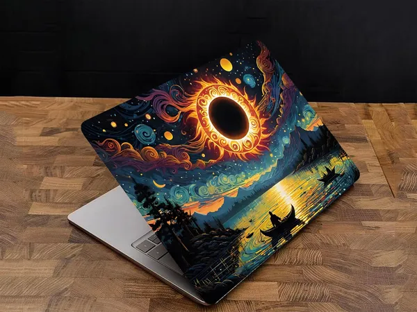 Midnight_Blue_Laptop_Skin_Cover_For_15.6_Inch_Glossy_Laminated_Skin,_Waterproof_&_Smudge_Proof_Stylish_Vibrant_Design_Easy_To_Apply_And_Residue_Free