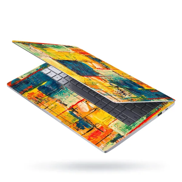 Multicolor_Painting_Premium_Laptop_Skin__Sleek,_Durable,_&_Easy_To_Apply__Scratch_Resistant_&_Stylish_Designs__Universal_Fit_For_All_Laptops__Vibrant_&_Trendy_Patterns