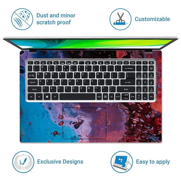 Textured_Painting_Premium_Laptop_Skin__Sleek,_Durable,_&_Easy_To_Apply__Scratch_Resistant_&_Stylish_Designs__Universal_Fit_For_All_Laptops__Vibrant_&_Trendy_Patterns