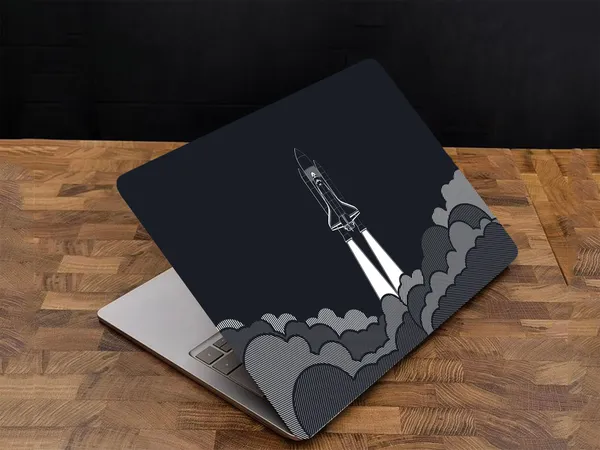 Black_Premium_Vinyl_Illustrations_Theme_Glossy_Finish_Laptop_Skin_Sticker_Compatible_For_15.6_Inch