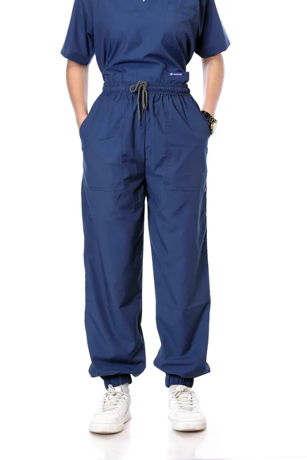 Air_Force_7_Pocket_Mandarin_Collar_Scrub_With_Cap_&_Mask_For_Women