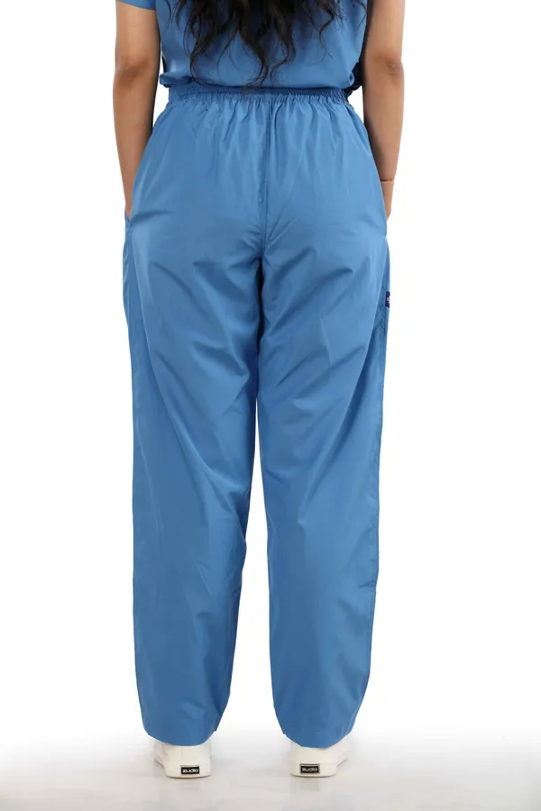 Sky_Blue_5_Pocket_Mandarin_Collar_Scrub_With_Cap_&_Mask_For_Women