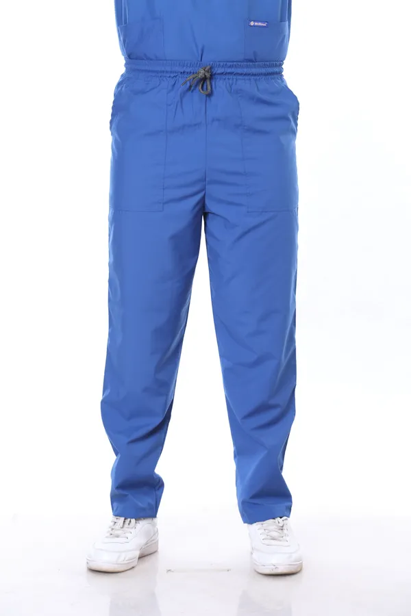 Royal_Blue_5_Pocket_Mandarin_Collar_Scrub_With_Cap_&_Mask_For_Men