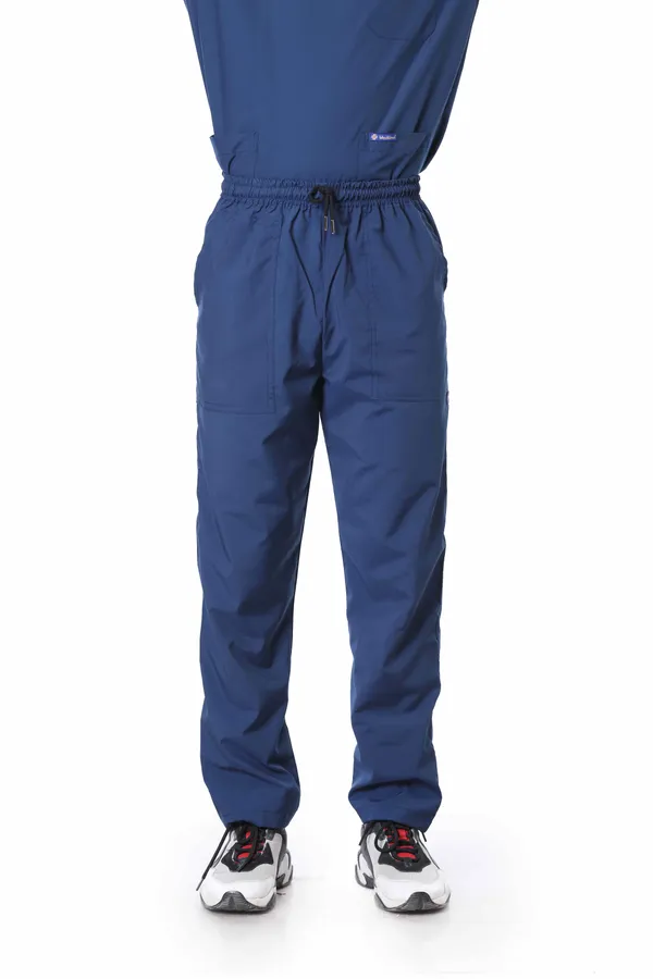 Air_Force_5_Pocket_V_Neck_Scrub_With_Cap_&_Mask_For_Men