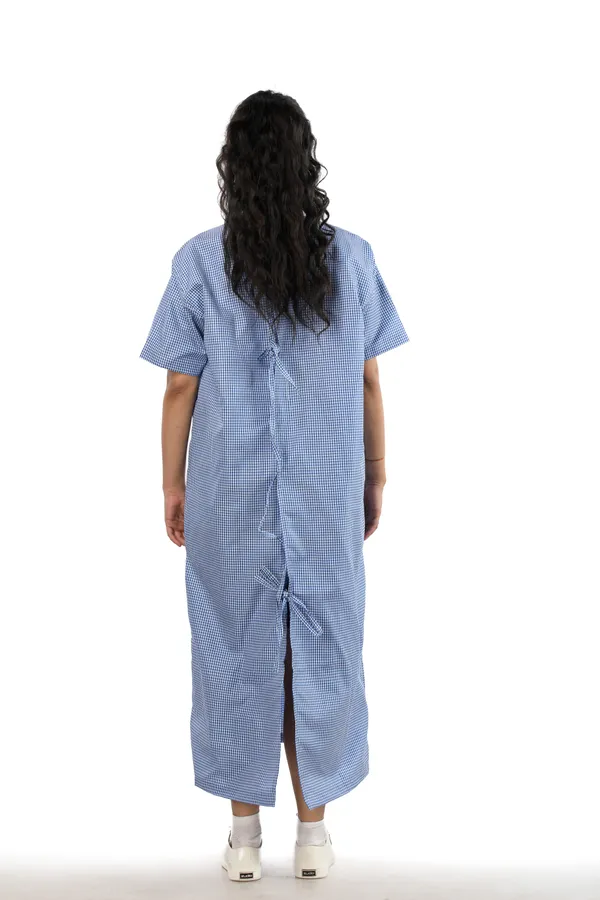 Blue_Checks_Unisex_Patient_Dress