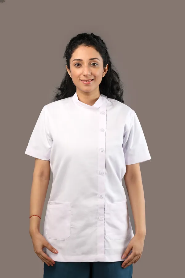 White_Dental_Apron_Half_Sleeves_For_Women