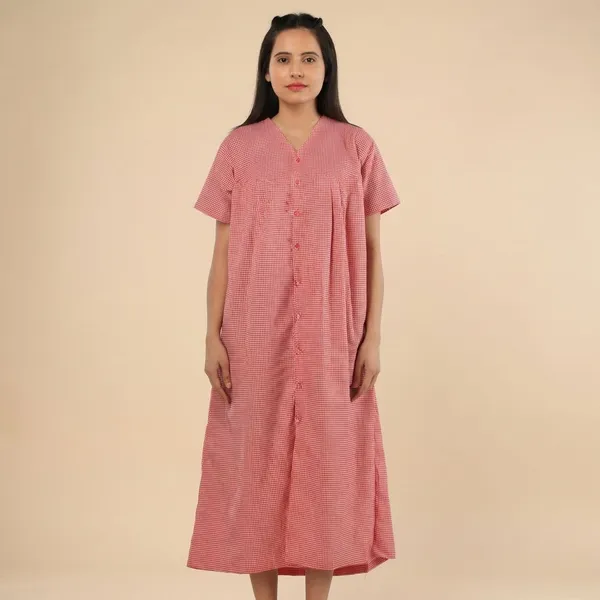 Red_Checks_Ladies_Patient_Dress